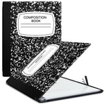 Aippdo Case for Remarkable 2 Paper Tablet 10.3" 2020 Released,Lightweight and Hard Back Shell Protective Book Folio Cover with Built-in Pen Holder,Comes with Remarkable 2 Pen Tips (Black Notebook)