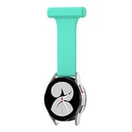 Bemodst Strap for Samsung Galaxy Smart Watch 20mm Silicone Strap, Huawei Watch Xiaomi Watch Pin Strap Buckle Strap, Smart Watch Accessories Bracelet Strap for Nurse Midwife Doctor Nursing Staff(green)