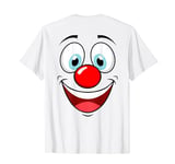 Retro Red Cute Big Nose Funny Day Kids 2024 Print On Back T-Shirt