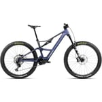 Sähkömaastopyörä Orbea Rise LT M20 630W Tanzanite Carbon View/Carbon