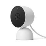 Google Nest Cam Caméra de Surveillance d'intérieur avec câble pour la Maison - Caméra de Surveillance Intelligente Neige GJQ9T Snow 1 pièce (1 pièce)