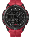 Montre Homme TIMEX UFC RUMBLE TW5M59200 Numérique Silicone Rouge Chrono Timer