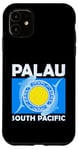 iPhone 11 Flag of Palau South Pacific Spotted Shark Case