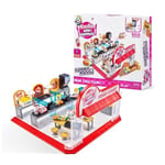 5 Surprise 77263 Foodie Brands Food Court Playset by ZURU, with 32 Pieces to +