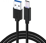 1M Câble USB C Rapide Type C pour Blackview BL6000 Pro BV5100 BV5900 BV6300 BV6600 BV6800 Pro, BV6900 BV9500 Plus BV9600 BV9600E BV9700 BV9800 BV9900E BV9900 Pro Télephone Portable Incassable