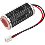 Batteri til CR-2/3AZ for Verisure,  3.0V,  1350 mAh