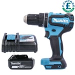 Makita DHP485 18V LXT Brushless Combi Drill With 1 x 5.0Ah Battery & Charger