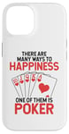 Coque pour iPhone 14 De nombreuses façons de faire du bonheur Poker Hands Texas Holdem Player Poker