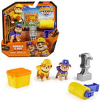 Ruben & Compagnie - Pack DE 2 Figurines Ruben & Mix + Accessoires - Figurine À Collectionner - Figurine Pat Patrouille Et Sable Magique Kinetic Sand - Pat Patrouille Jouet - Jouet Enfant 3 Ans et +