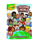 CRAYOLA - Colors of The World, Album D'Activités Et De Coloriage, 48 Pages À Colorier Et Activités Éducatives, 04-2668