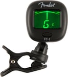 FT-1 Pro Clip-On Tuner, For Electric, Acoustic & Bass Guitars & Ukuleles,