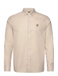 Regular Fit Light Weight Oxford Shirt Beige Lyle & Scott