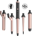 Hair  Curling  Wand  Tongs  with  Hair  Straightening  for  Long  Hair  Iron  Se