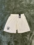 Germany Football Shorts UEFA Euro 2016/17 Away Size UK Small Adult White Adidas