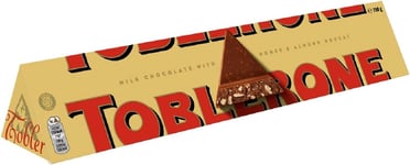 Toblerone Milk Chocolate with Honey and Almond Nougat, Established in 750g