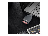 Sandisk Quickflow - Kortläsare (Sdxc Uhs-I, Sdhc Uhs-I, Sdxc, Sdhc, Sd) - Usb 3.2 Gen 1