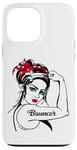 iPhone 13 Pro Max Female Bouncer Rosie The Riveter Pin Up Girl Case