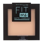 Maybelline Fit Me! Matte + Poreless Powder 120 Classic Ivory 8,5 g