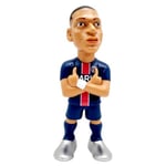 MINIX Bandai Paris Saint-Germain Mbappé Model | Collectable Mbappé Figure In 7 Shirt | Bandai Football Toys Range | Collect Your Favourite Football Figures And Teams