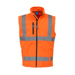 Yoko Hi vis Softshell Gilet - väst - Orange - M