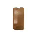 TELLUR TLL111592 Etui Folio pour Samsung Galaxy S4 Mini Marron