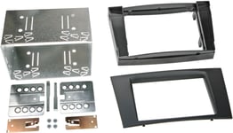 2DIN Panel Mercedes Benz Eclass CLS Farg Svart