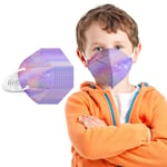 50Pc 𝐌𝐀𝐒𝐐𝐔𝐄 Enfant de Visage Jetable Bandana imprimé,Sport Anti-poussière Les Extérieurs,respirant à trois couches Non-tissé impression bandeaux pour Fille et Garçon,Usage quotidien (25PC/I)