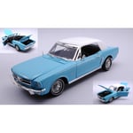 FORD MUSTANG HARD TOP "JAMES BOND THUNDEBALL" BLUE/WHITE 1:18 MotorMax Movie