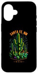 Coque pour iPhone 16 Santa Fe, NM, USA Cactus Desert Scène Design