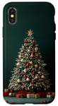 iPhone X/XS Aesthetic Christmas Retro Vintage Ornaments Classic Design Case