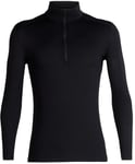 Icebreaker 200 Oasis LS Half Zip M's black M