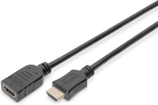 Rallonge HDMI mâle/femelle - UD 4K - 5m - Ethernet, ARC, CEC, 3D, Dolby, HDMI 2.0 - Compatible avec un stick TV