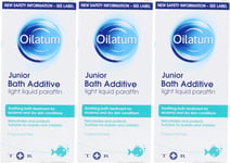 Oilatum Junior Emollient Bath 150ml | Eczema Relief | Baby Skincare X 3