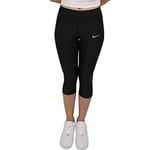 Nike Women W Nk Speed CPRI Pants - Black, Large