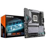 GIGABYTE Carte mère Z890 Eagle WIFI7 - Prend en Charge Les processeurs Intel Core Ultra (série 2), 14+1+2 Phases VRM, jusqu'à 8800MHz DDR5 (OC), 1xPCIe 5.0 + 3xPCIe 4.0, Wi-FI 7, LAN 2.5GbE