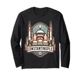 Constantinople Byzantium Souvenir Memorabilia Hagia Sophia Long Sleeve T-Shirt