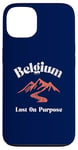 iPhone 13 Lost On Purpose Belgium Travel Vacation Belgium Case