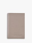 Longchamp Le Foulonné Leather Passport Cover