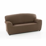 Sofakover® Housse de canapé Pocket Super élastique, Housse de canapé 4 Places, au Design Exclusif, Respirante, Confortable et Durable, Facile à Installer, 220-260 cm, Couleur Daim