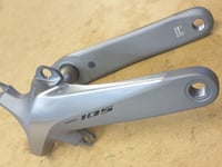 Shimano 105 R7000 Hollowtech 2 Crank Arms FC-R7000 (170mm) Silver/Grey NEW