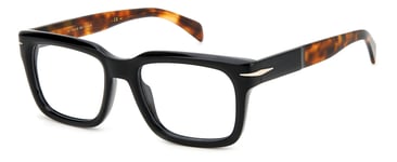 Lunettes de Vue DAVID BECKHAM DB 7107 WR7 BLACK HAVANA 53/19/145 Homme