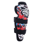 Alpinestars FQ20 Bionic Action MC Knäskydd One-Size Svart-Röd