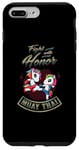 Coque pour iPhone 7 Plus/8 Plus Fight With Honor - Les licornes combattantes de Muay Thai