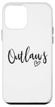 Coque pour iPhone 12 mini Outlaws High School Mascotte Sports Team Femmes Outlaws