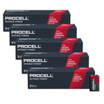 Duracell Industrial 50 x 9V Procell INTENSE Alkaline Battery Premium Quality