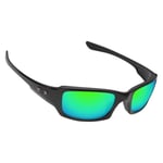 Hawkry Polarized Replacement Lenses for-Oakley Fives Squared Emerald Green