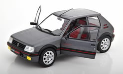 PEUGEOT 205 GTI 1.9 1988 PHASE 1 METAL GREY SOLIDO S1801704 1/18 MK1 MK1 GRISE