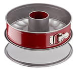 TefalJ 1642614 Delibake Moule A Savarin A Charnière 25 cm Acier Rouge Carbone