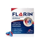 FLARIN IBUPROFEN 200MG 12 SOFT CAPSULES LIPID