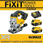 DeWALT DCS331P2 18V XR Cordless Naked Pendulum Jigsaw & 2x 5Ah Battery New